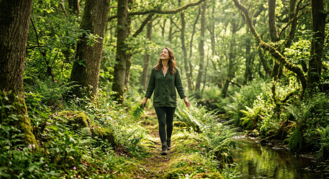 Les bienfaits du bain de forêt